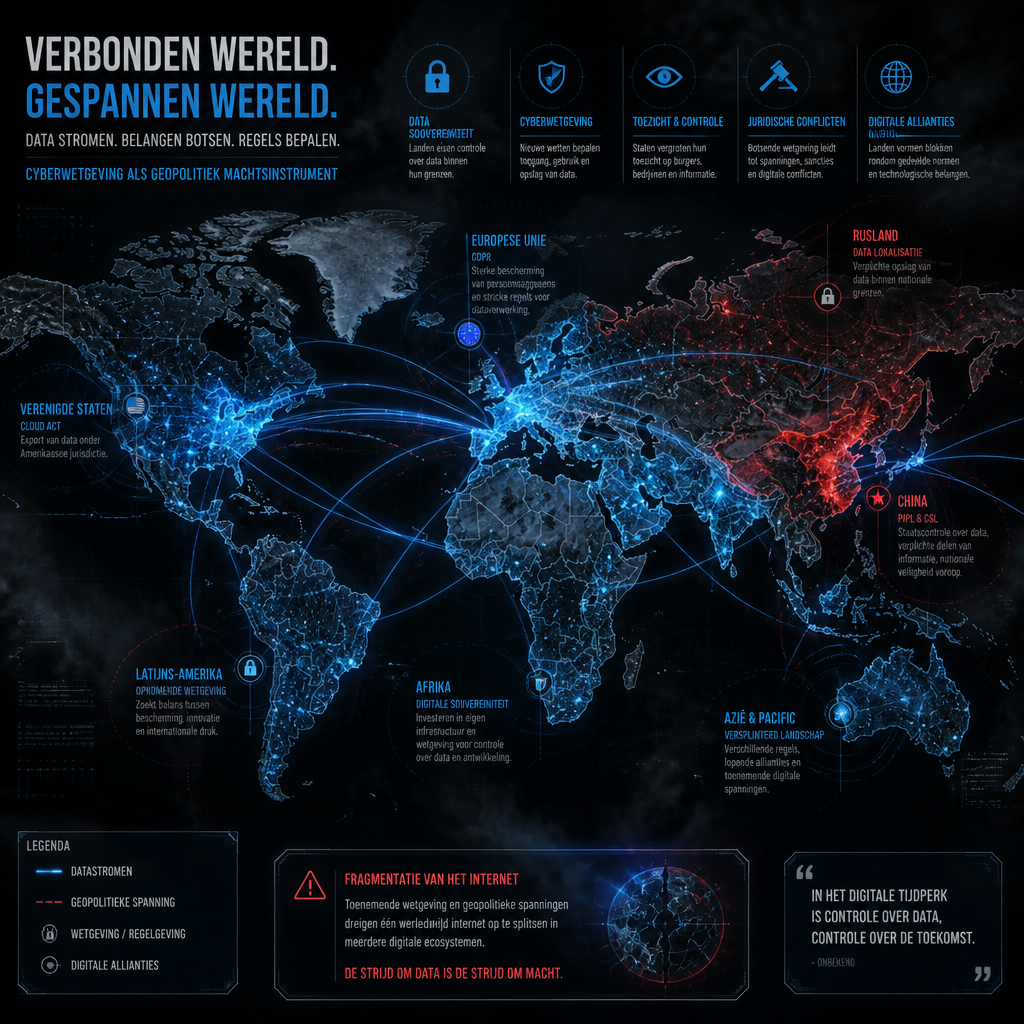 Cyberwetgeving als geopolitiek wapen