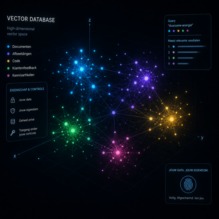 Vector database voor data-eigendom